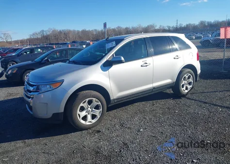 2014 Ford Edge Sel из США, поврежденный, VIN 2FMDK4JC3EBA96297